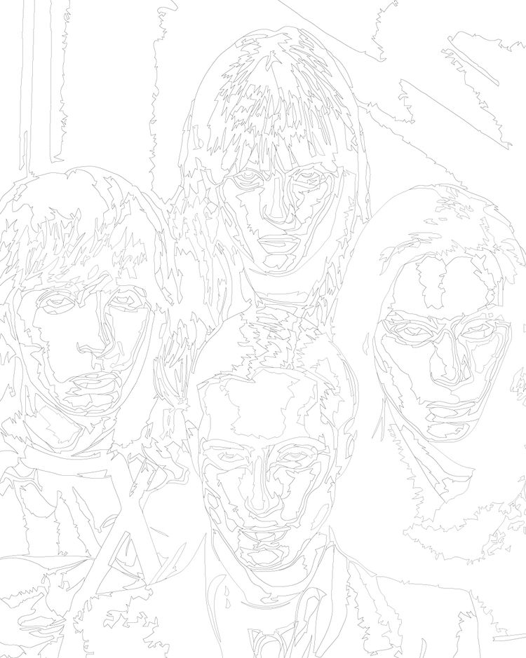 Картина по номерам «Группа Maneskin Манескин 7» — картинка 3