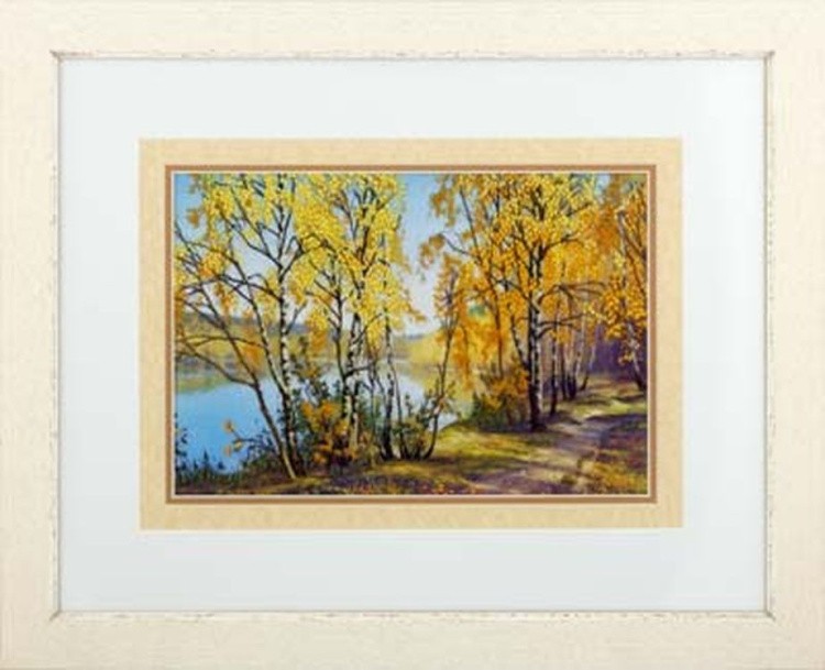 Вышивка лентами «Золотая роща» — картинка 2