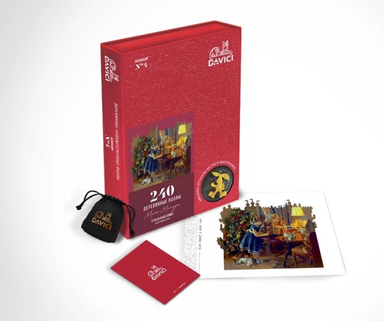 Деревянные пазлы DAVICI «Кукольный домик» — картинка 15