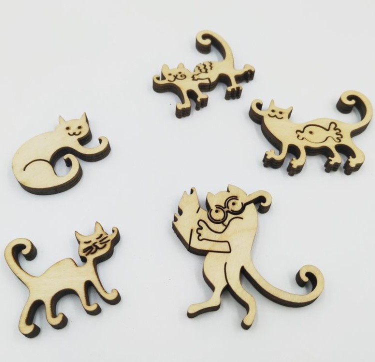 Деревянные пазлы DAVICI «Город котиков» — картинка 7