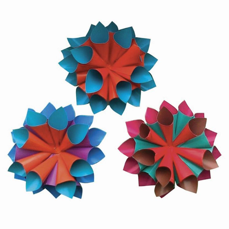 Цветная бумага А4 двухцветная мелованная (глянцевая), 10 листов, 20 цветов, ОСТРОВ СОКРОВИЩ — картинка 5