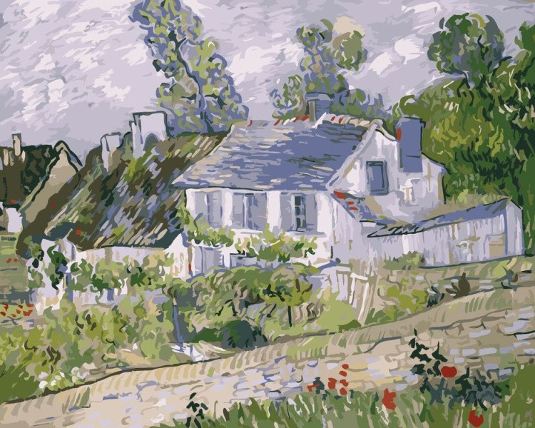 Картина по номерам «Дом в Овере»