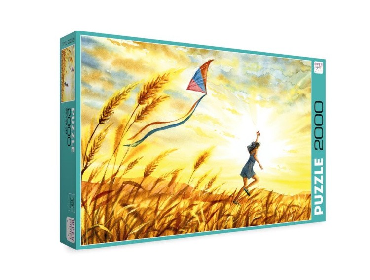 Пазлы «Полёт воздушного змея» — картинка 2