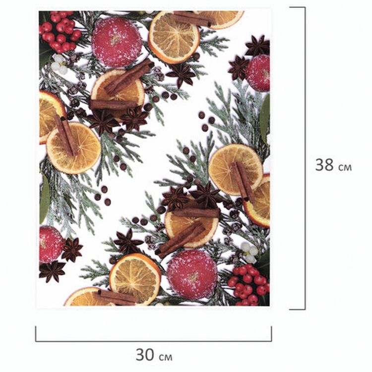 Украшение для окон и стекла «Новогодняя композиция 4» — картинка 3
