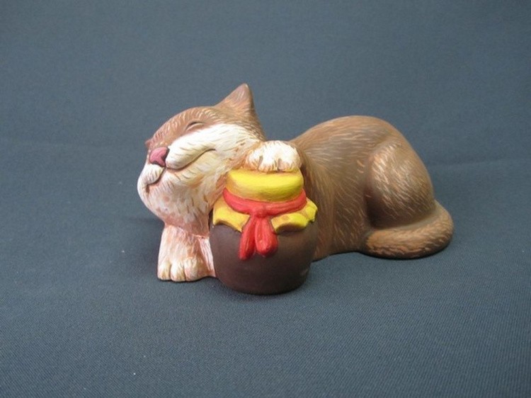 Фигурка для раскрашивания «Кот и сметана» — картинка 2