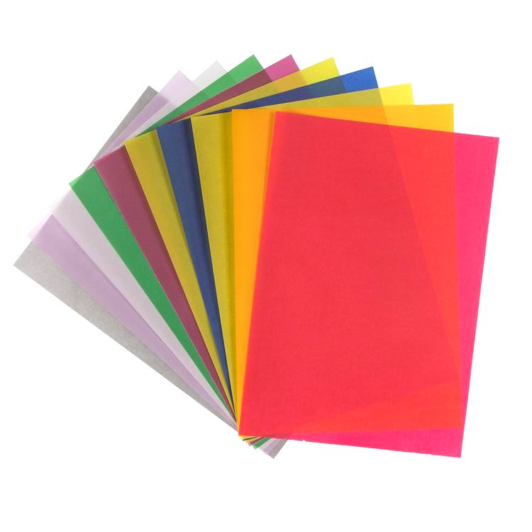Цветная калька 80 г/м2, А4, 10 л.,  10 цв. — картинка 2