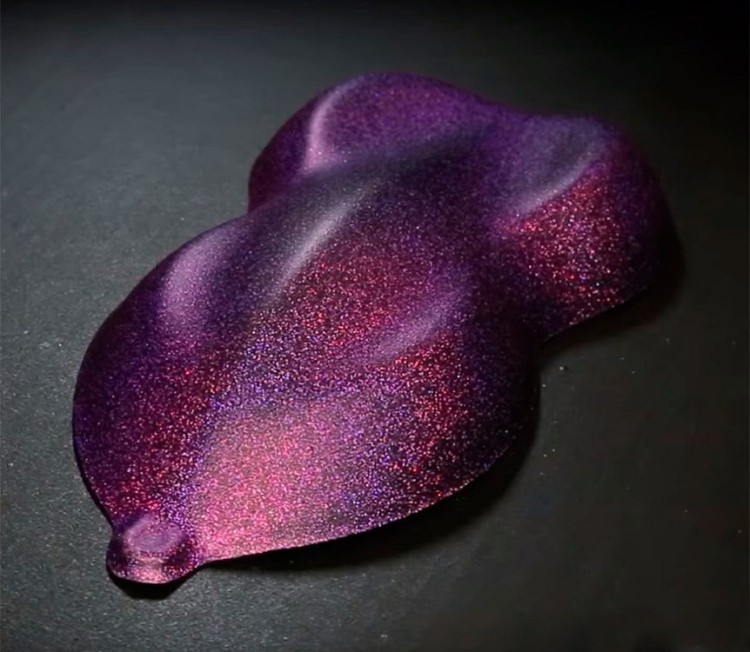 Пигмент Глиттер Holographic Violet, 10 г — картинка 4