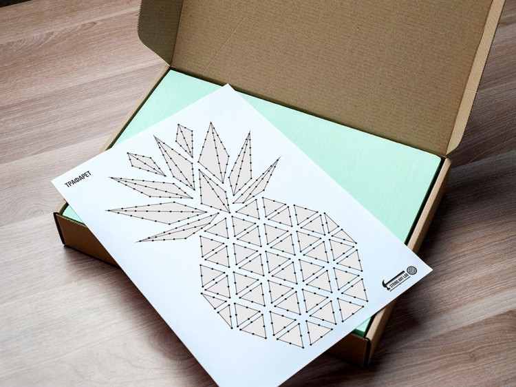 Набор для творчества STRING ART «Ананас» — картинка 2