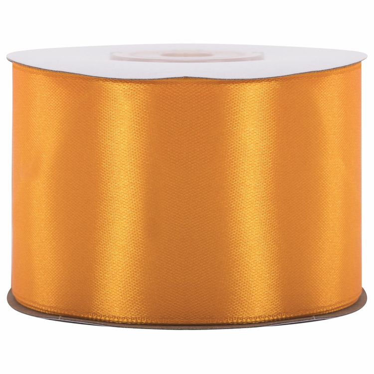 Лента атласная, ширина 50 мм, длина 23 м, оранжевая, Brauberg — картинка 4