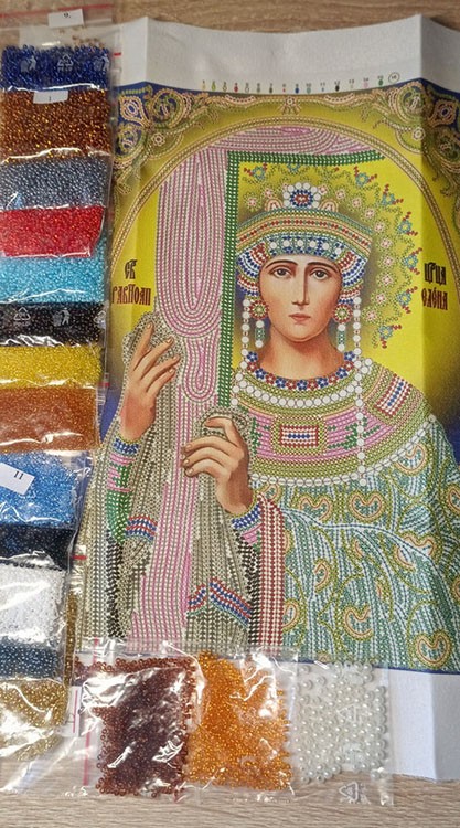 Набор вышивки бисером «Святая Елена» — картинка 3
