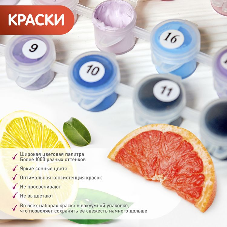 Картина по номерам «Панно. Никитский бульвар» — картинка 3
