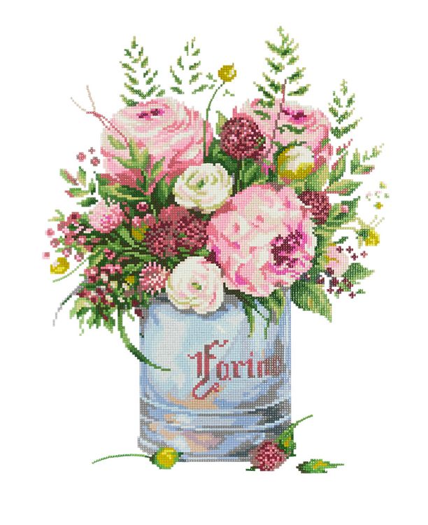 Алмазная вышивка «Аромат утра» — картинка 2