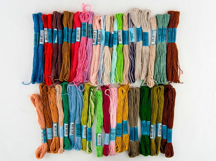 Набор ниток мулине Gamma Суперцена, 8 м, 50 шт. — картинка 3