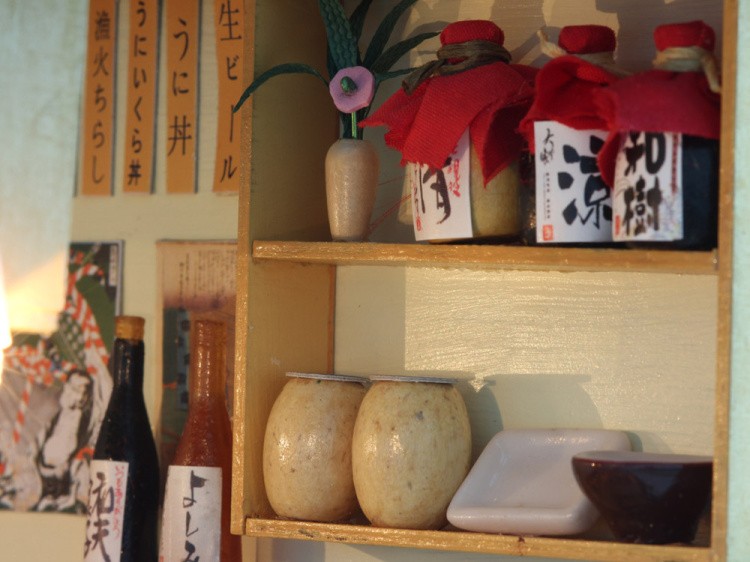 Набор для создания миниатюры (румбокс) «Суши Бар SAKURA» — картинка 7