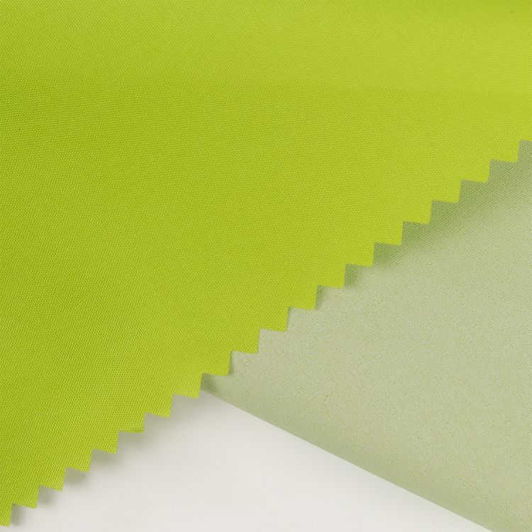 Ткань курточная Дюспо 240T, с пропиткой, PU MILKY, 1 м х 150 см, 80 г/м², цвет: лайм, TBY — картинка 2