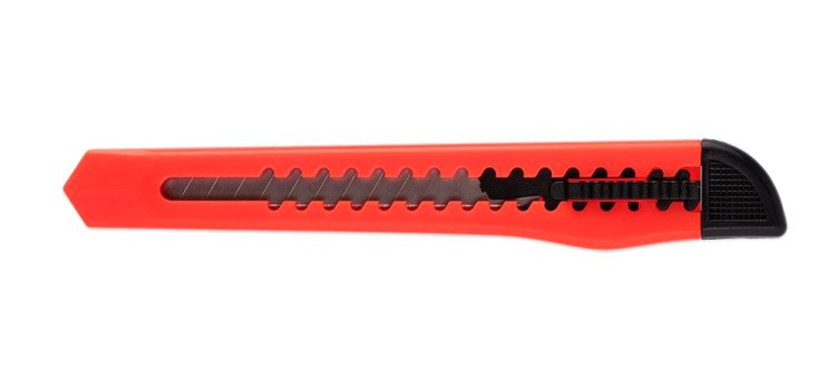 Нож канцелярский «BASIC», длина лезвия 80 мм, NORMAN