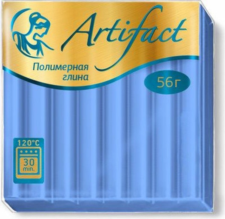 Полимерная глина Артефакт Advanced formula, цвет: 463 джинсовый, 56 г