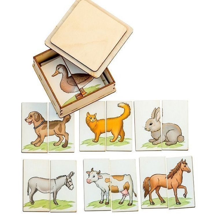 Картинки-половинки «Ферма» — картинка 3