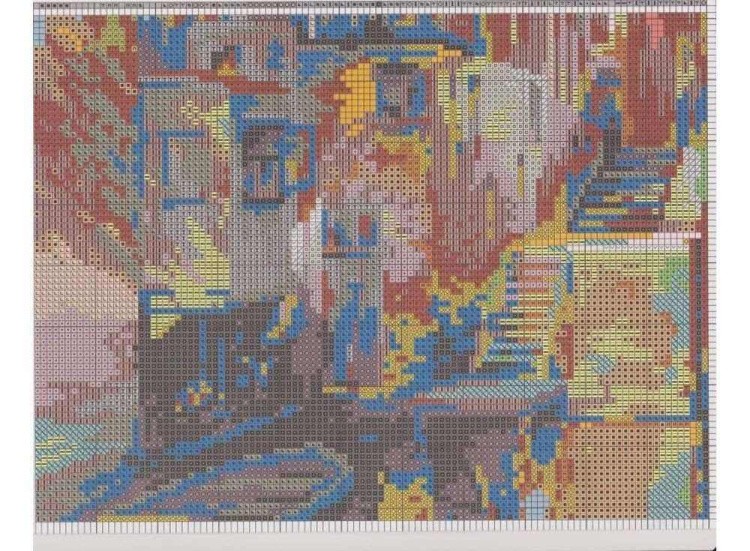 Набор для вышивания «Амстердам. Канал Аудезейтс Форбургвал» — картинка 6