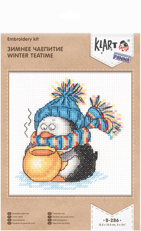 Набор для вышивания «Зимнее чаепитие» — картинка 2