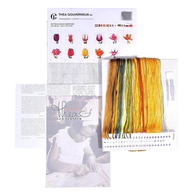 Набор для вышивания «Желтый тюльпан гибрид» — картинка 3