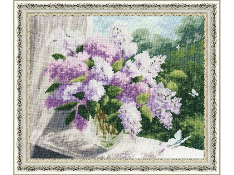 Набор для вышивания «Сиреневая весна» — картинка 2