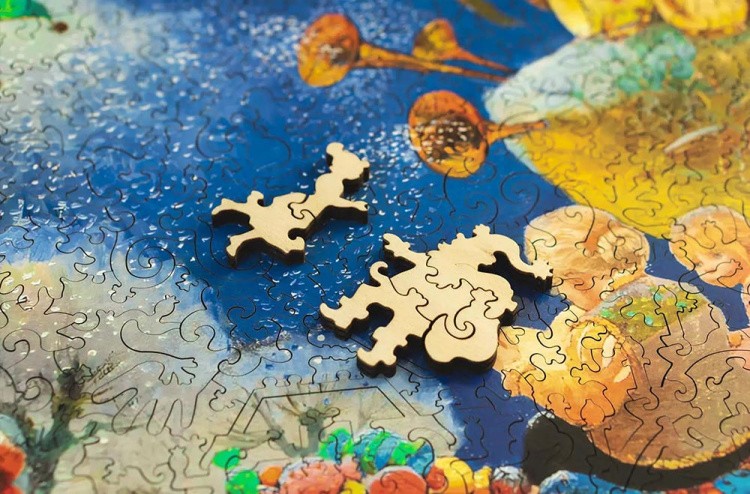 Деревянные пазлы DAVICI «Домой на Рождество» — картинка 6