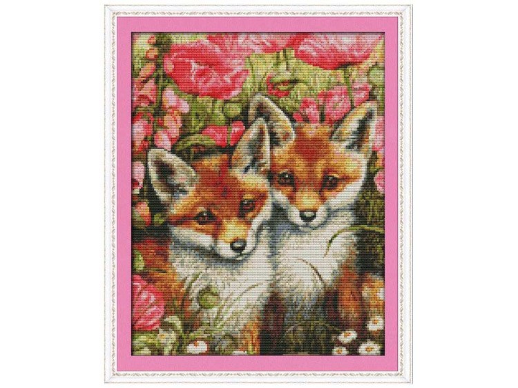 Набор для вышивания «Лисята» — картинка 2
