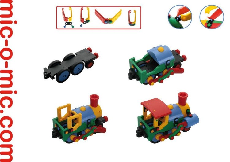 Конструктор Mic-o-mic «Паровозик» — картинка 3