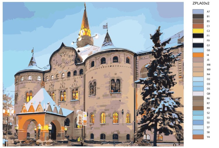 Картина по номерам «Нижний Новгород» — картинка 2