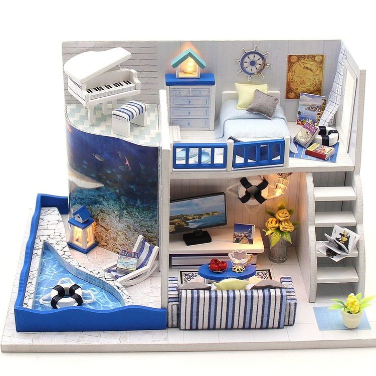 Набор для создания миниатюры (румбокс) «Морской бриз» (русифицированная версия) — картинка 2