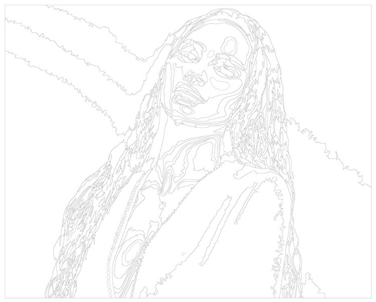 Картина по номерам «Российская певица Анна Асти Anna Asti 2» — картинка 3