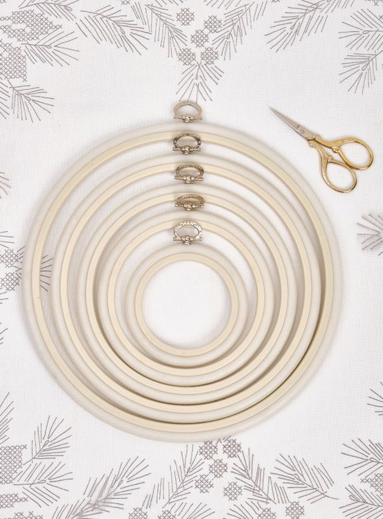 Пяльцы-рамка каучуковые диаметр 205 мм, h=10, Nurge — картинка 4