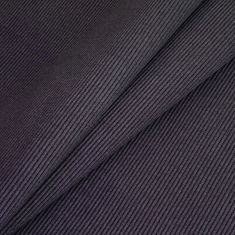 Ткань трикотаж Кашкорсе с лайкрой, 3 м x 120 см, 350 г/м², цвет: темно-синий, TBY — картинка 2