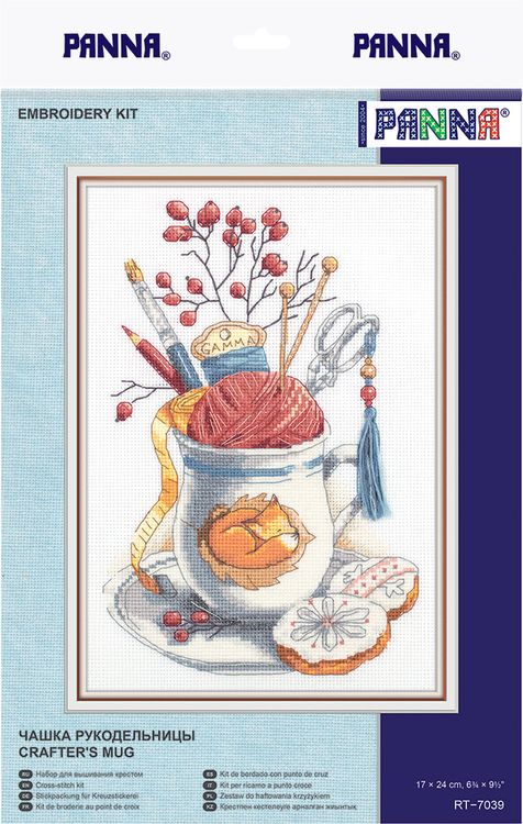 Набор для вышивания «Чашка рукодельницы» — картинка 2