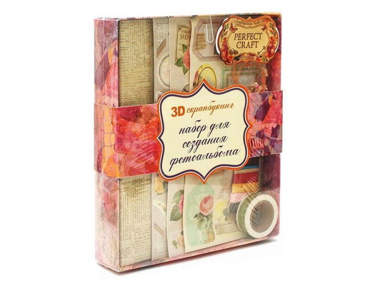 Набор для создания альбома «Цветочный» — картинка 2