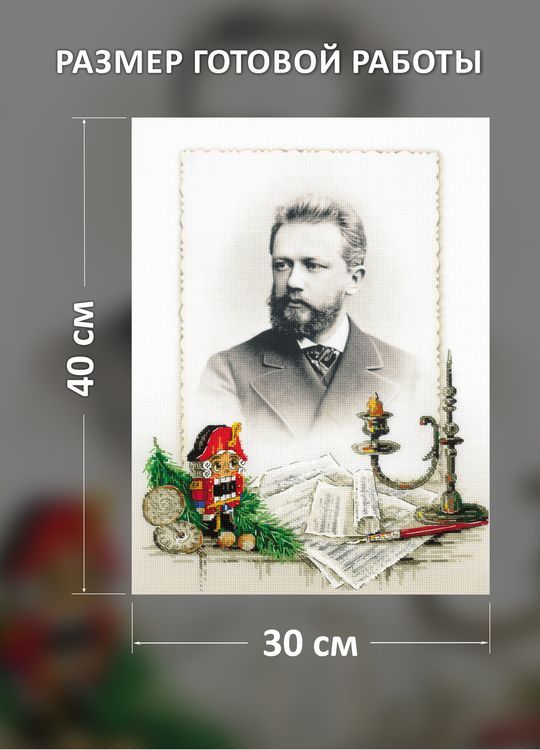 Набор для вышивания «Чайковский» — картинка 2