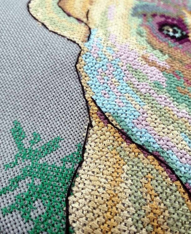 Набор для вышивания «Наволочка. Хозяин леса» — картинка 4