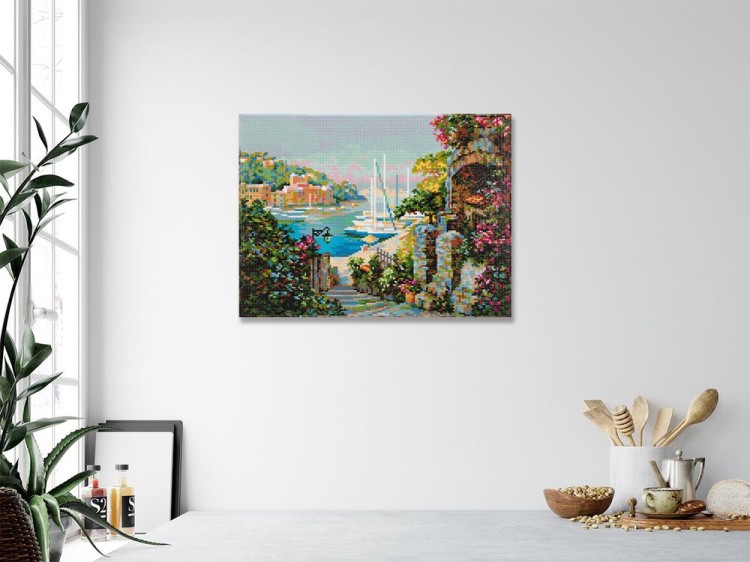 Алмазная вышивка «Пристань» — картинка 3