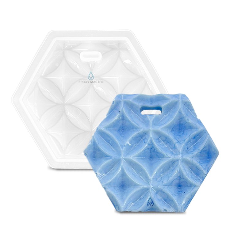 Силиконовый молд - Ароматическое саше шестиугольник, 7x6см, 1 шт.
