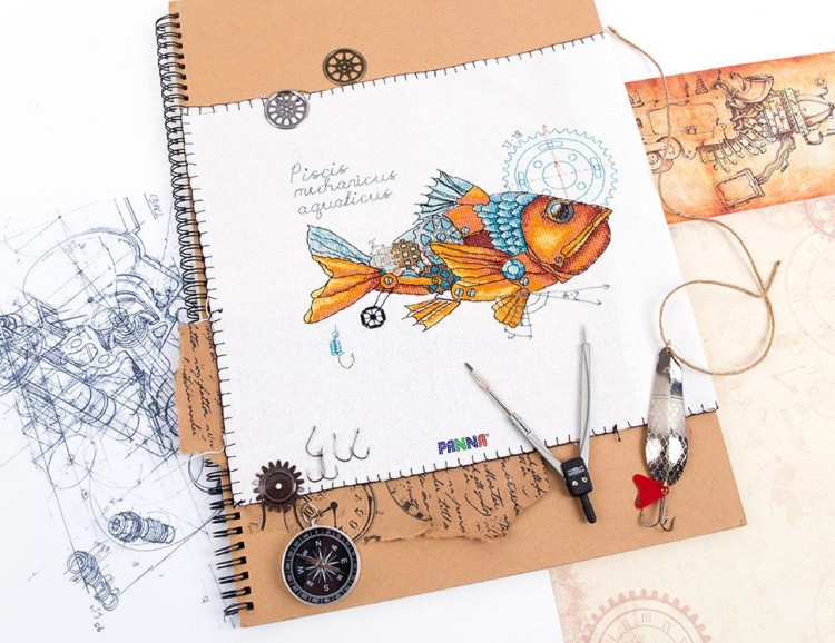 Набор для вышивания «Рыба механическая» — картинка 2