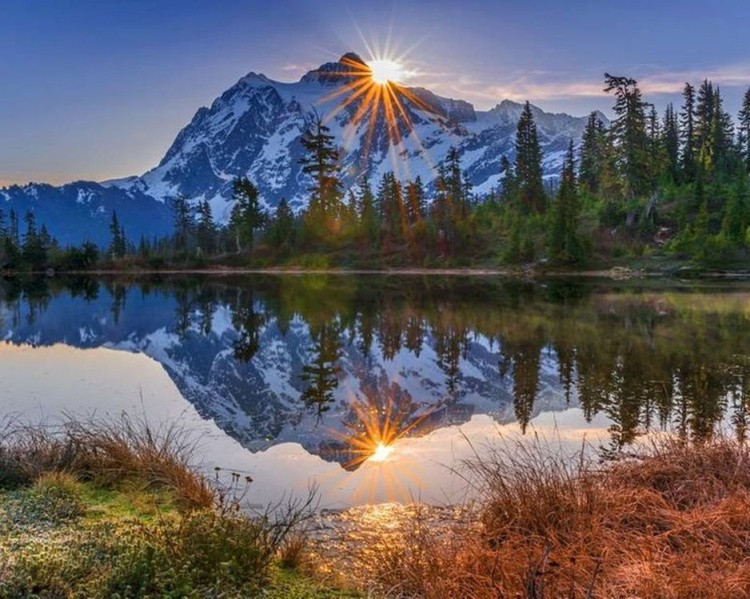 Алмазная вышивка «Горы» — картинка 2