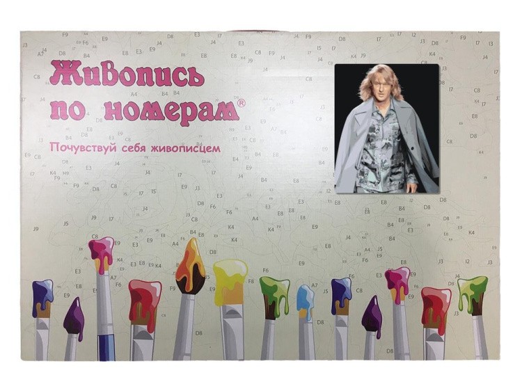 Картина по номерам «Мем: Мужчина-модель» — картинка 5