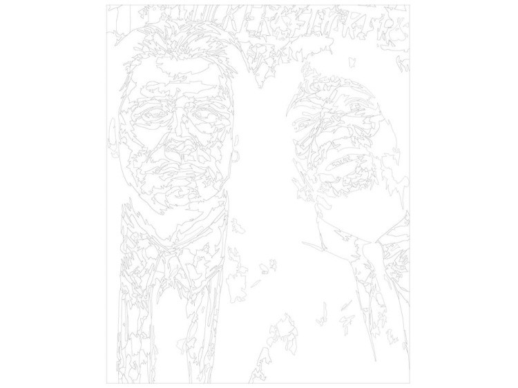 Картина по номерам «Винсент и Джулс» — картинка 3