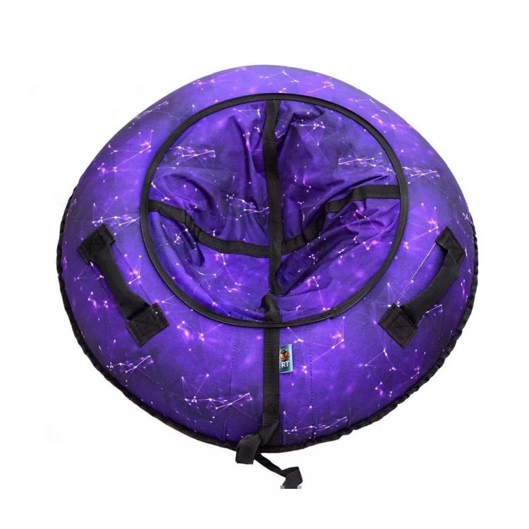 Детская зимняя ватрушка тюбинг для катания 118 см — картинка 5