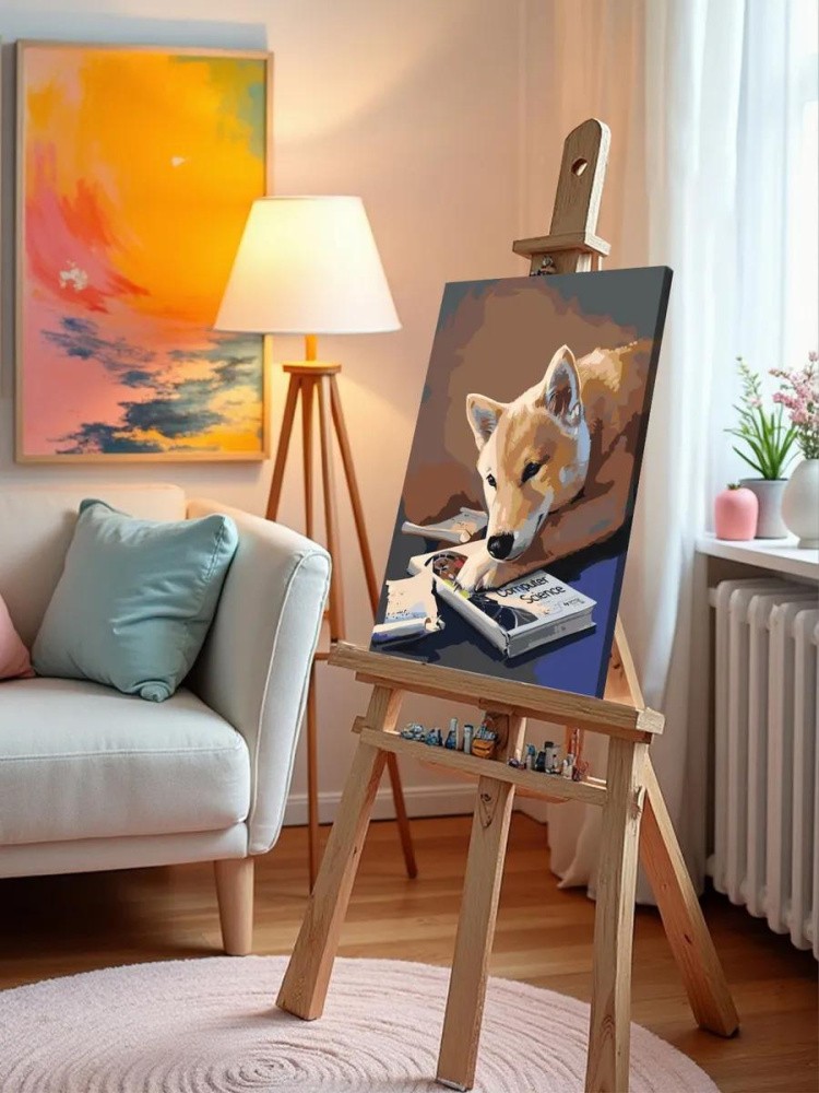 Картина по номерам «Динго» — картинка 9