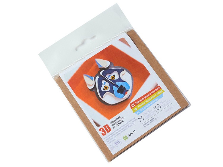 Папертоль для детей «Хаски» — картинка 2