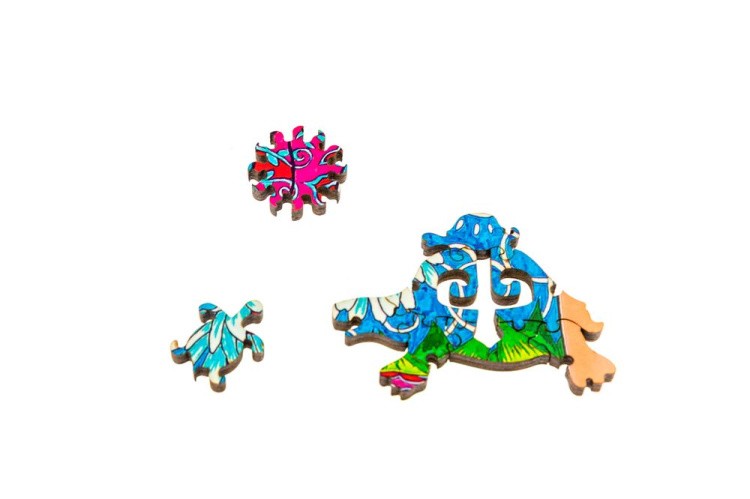 Деревянные пазлы DAVICI «Делиться радостью» — картинка 8