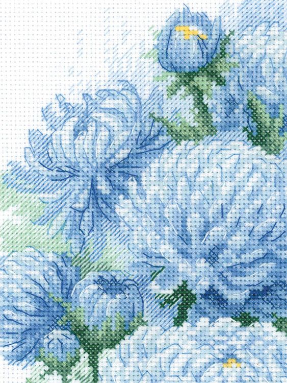 Набор для вышивания «Хрупкость хризантем» — картинка 2