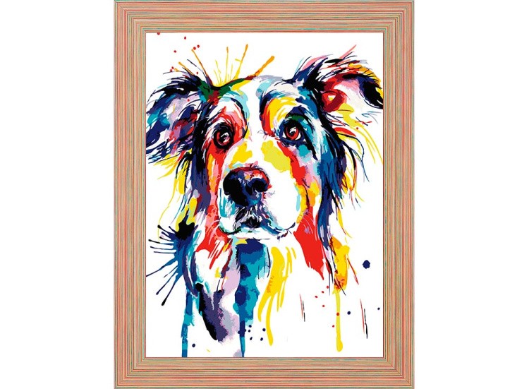 Картина по номерам «Друг человека» — картинка 2